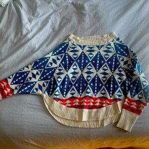 Crop top sweater